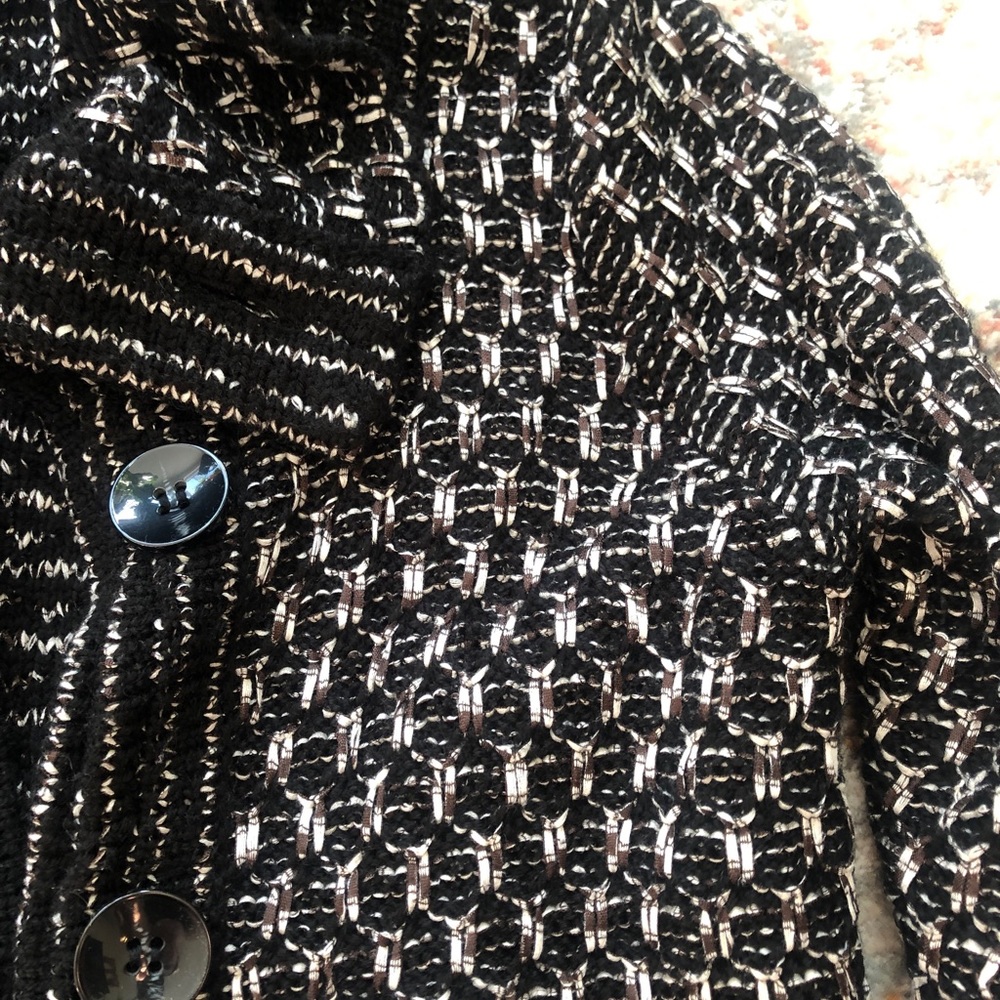 Multicolored long sweater